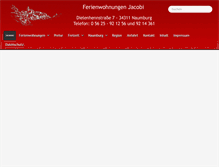 Tablet Screenshot of fewo-jacobi.de